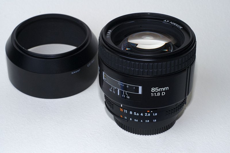 Nikkor 85mm f/1.8