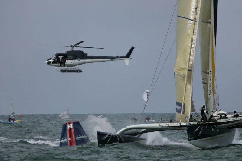Gitana 11 le trimaran ORMA vainqueur de la Route du Rhum 2006