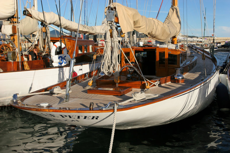 The blue Peter aux voiles de Saint-Tropez 2006