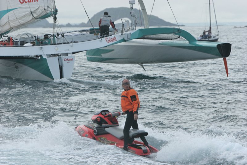 Départ de la Route du Rhum 2006 - La Banque Postale - Le 29/10/06