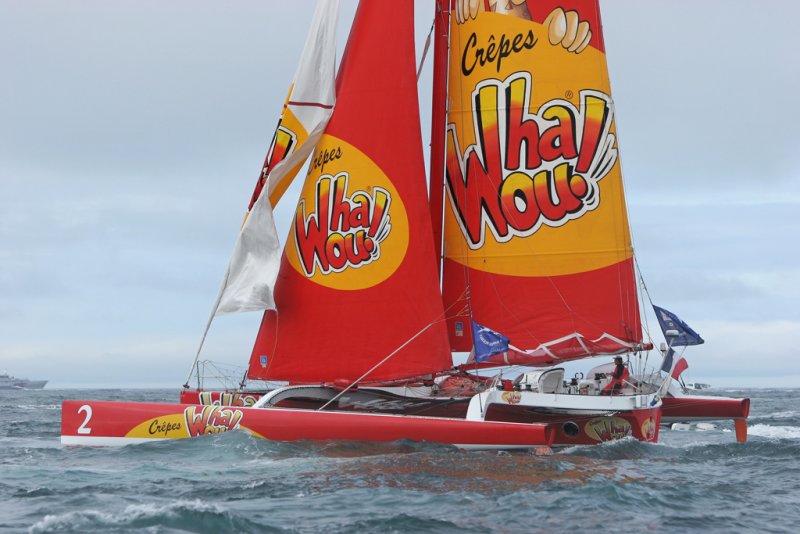Départ de la Route du Rhum 2006 - La Banque Postale - Le 29/10/06