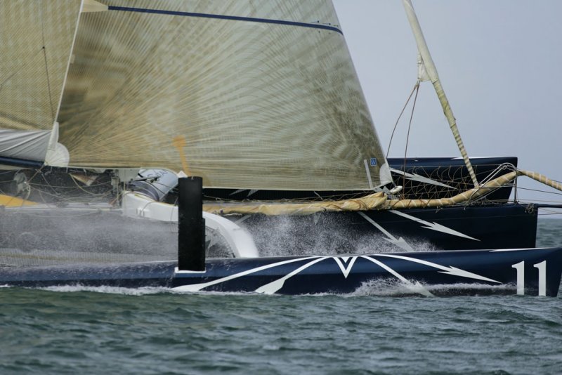 Gitana 11 le trimaran ORMA vainqueur de la Route du Rhum 2006
