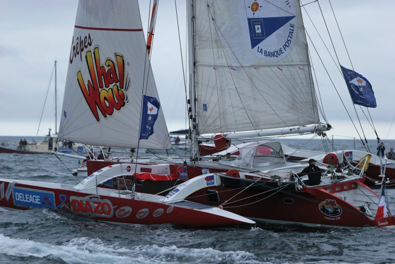 Départ de la Route du Rhum 2006 - La Banque Postale - Le 29/10/06
