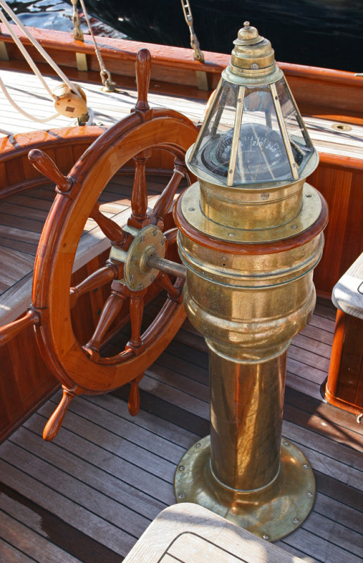 A bord de  Royono pendant les Voiles de St Tropez 2005