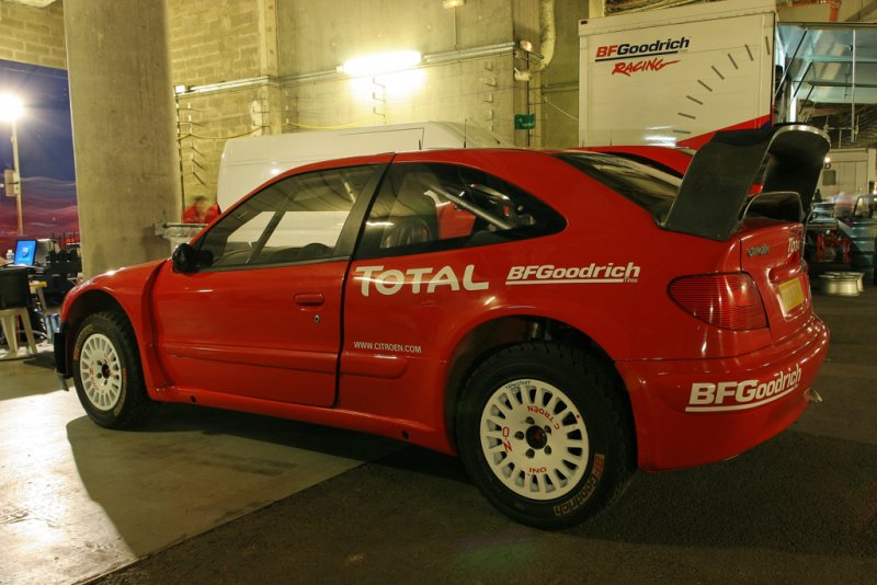 The Race of Champions 2006 - The cars in the paddocks