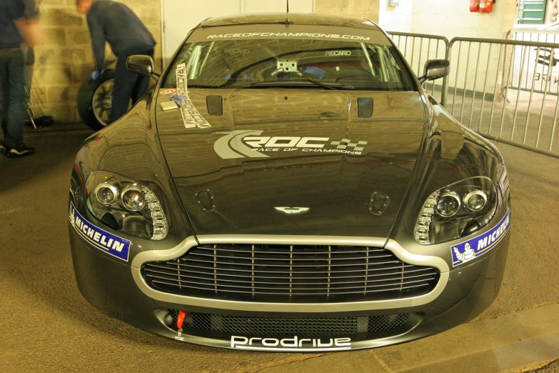The Race of Champions 2006 - The cars in the paddocks