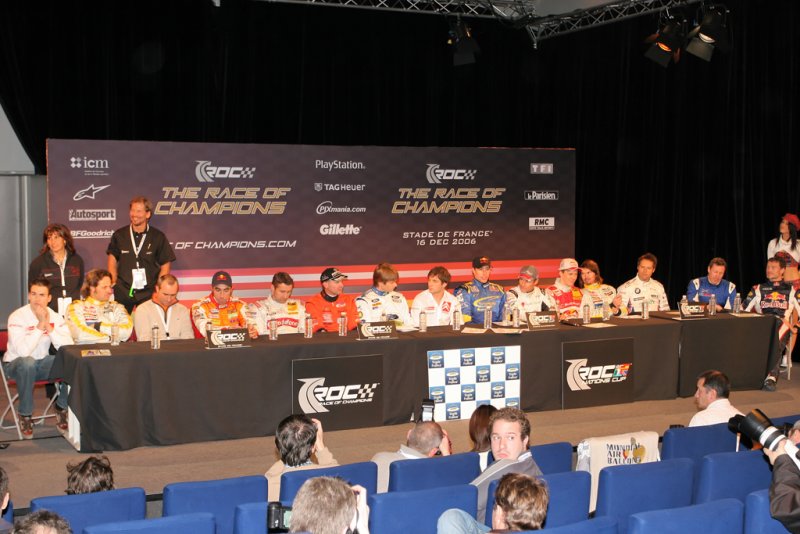 The Race of Champions 2006 - The press conference