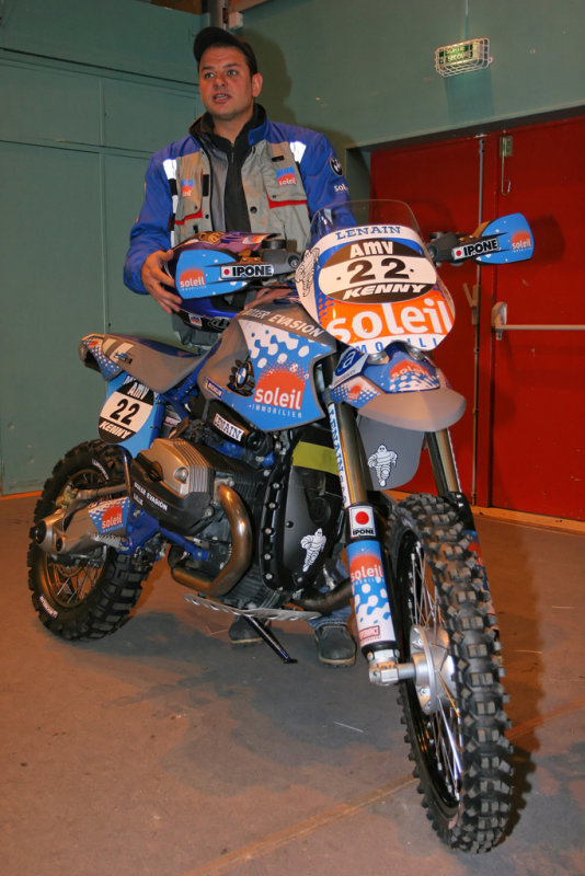 Jean charles LENAIN et sa BMW 1.200 cm3 lors des contrles 2007