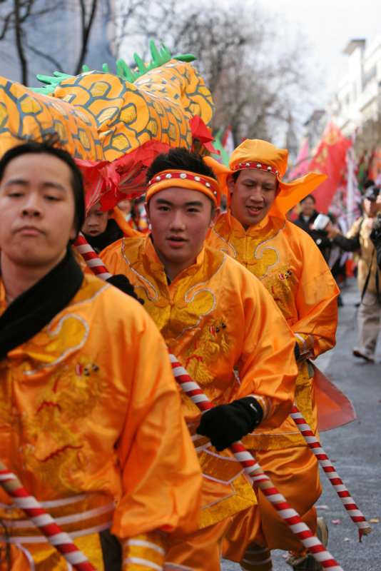 Dfil du nouvel an Chinois 2007, lanne du cochon