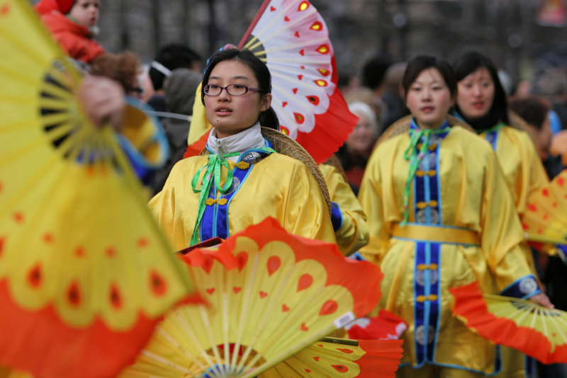 Dfil du nouvel an Chinois 2007, lanne du cochon