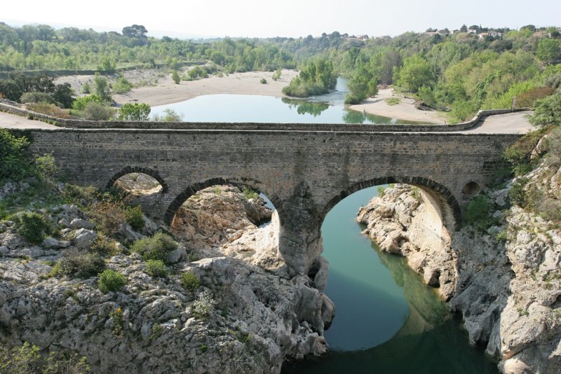 Le pont du Diable, class dans la liste du patrimoine mondial de l'UNESCO