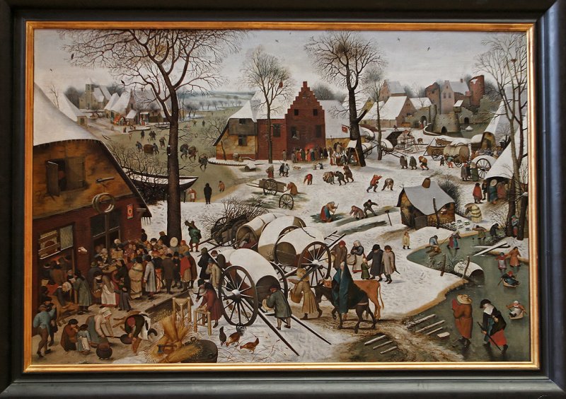 Muse des beaux arts de la ville de Lille - Le paiement de la dme de Pieter Bruegel