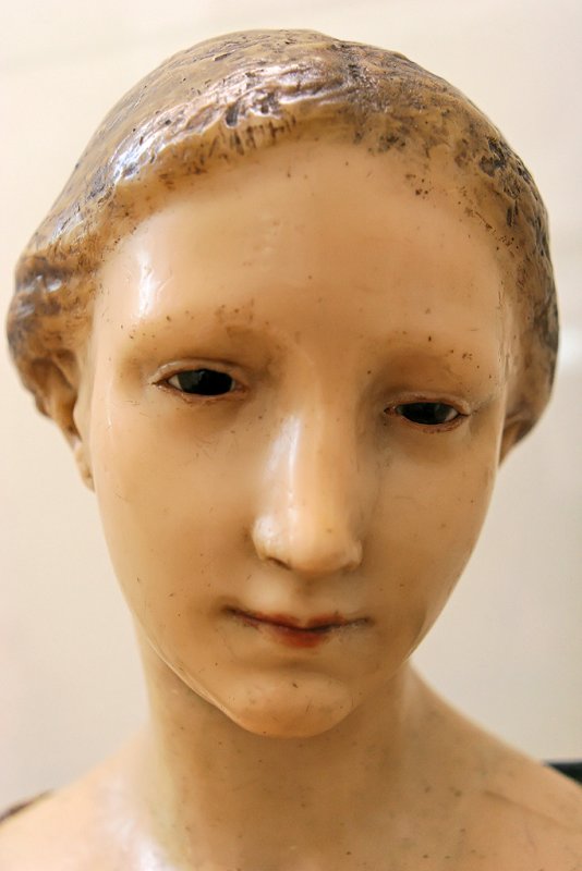 Visite du muse des beaux arts de la ville de Lille - Tte de femme en cire