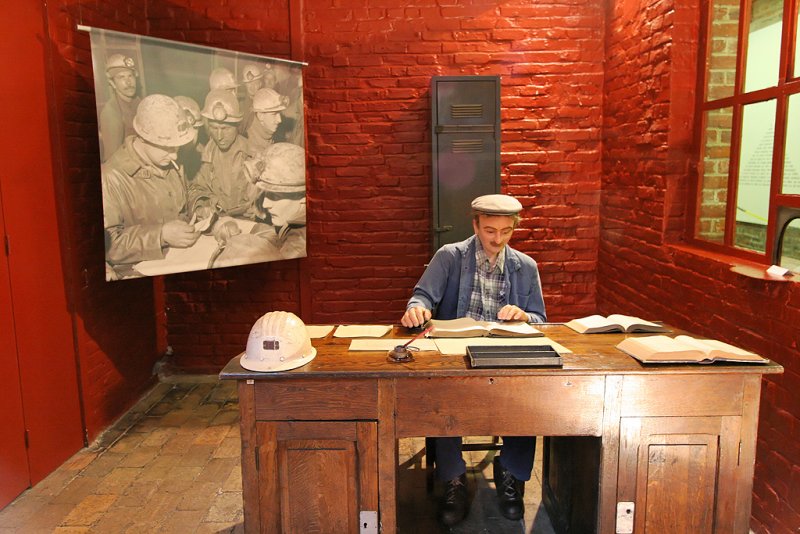 Visite de la mine de charbon Delloye  Lewarde