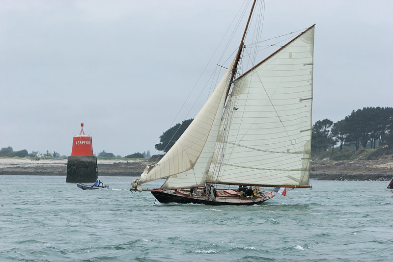 14 Pen Duick  Eric Tabarly pendant la Semaine du Golfe 2007  Journe du vendredi 18 mai