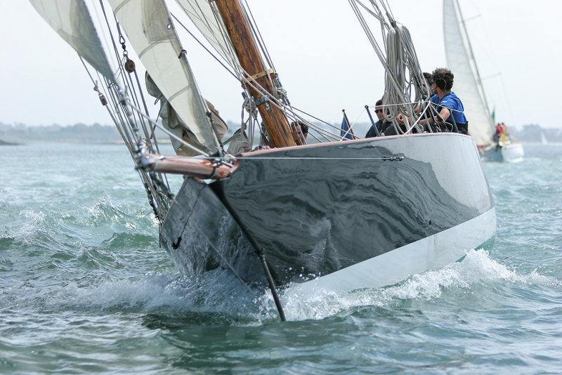 57 Pen Duick  Eric Tabarly pendant la Semaine du Golfe 2007  Journe du jeudi 17 mai