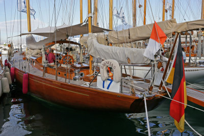 Agneta yawl aurique de 25 m aux Voiles de Saint-Tropez 2006