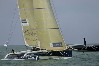 Gitana 11 le trimaran ORMA vainqueur de la Route du Rhum 2006