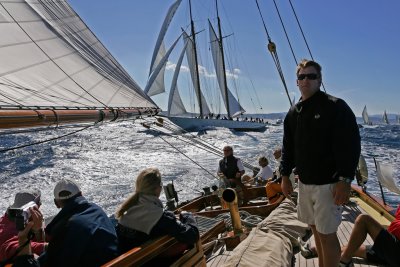 Voiles de Saint-Tropez 2006 - A bord de Mariette - 07/10/06 - A day aboard Mariette