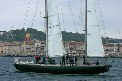 Pen Duick VI aux Voiles de Saint-Tropez 2006 le 03/10/06