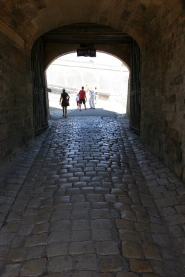 Visite de la citadelle de la ville de Blaye