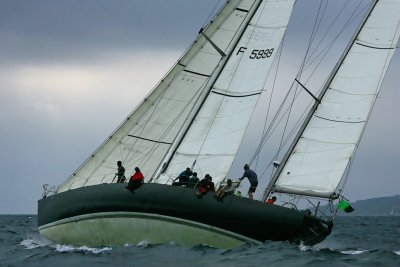 Pen Duick VI aux Voiles de Saint-Tropez 2006 le 03/10/06