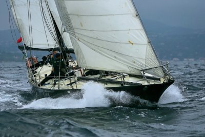 Pen Duick III aux Voiles de Saint-Tropez 2006 le 03/10/06