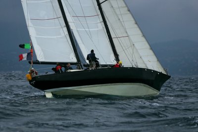 Pen Duick III aux Voiles de Saint-Tropez 2006 le 03/10/06