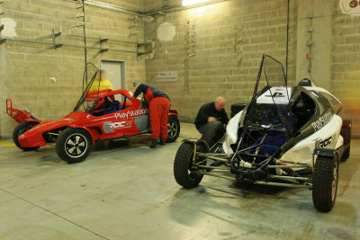 The Race of Champions 2006 - The cars in the paddocks