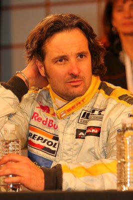 Yvan Muller at the press conference