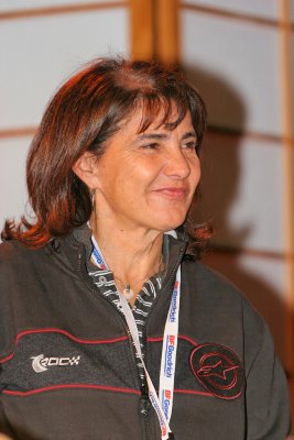 Michle Mouton at the press conference