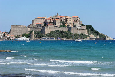 Corse - La ville de Calvi et sa citadelle