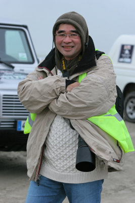 Bernard TON VAHN au dpart de L'Enduropale 2007