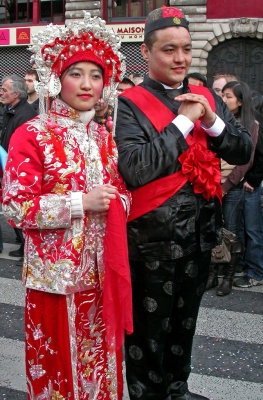 Dfil du nouvel an Chinois 2007, lanne du cochon