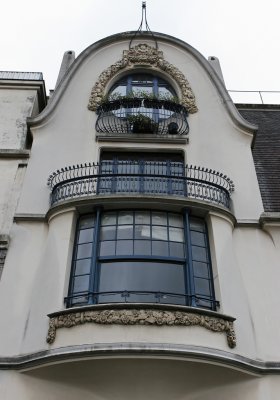 Belle facade dune maison de la rue Shoelcher