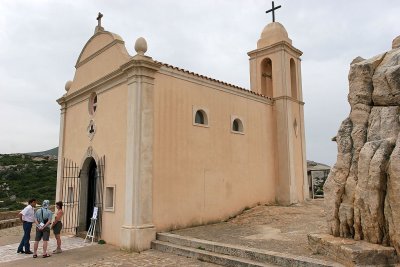 Notre Dame de la Serra, chapelle situ au-dessus de la ville de Calvi