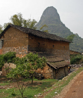 Balade  vlo dans la campagne chinoise autour de Yangshuo