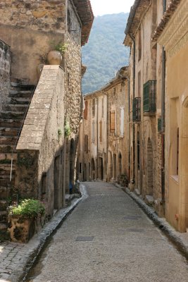 Visite de Saint-Guilhem le Dsert, un village class dans la liste des plus beaux villages de France