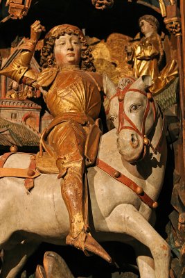Visite du musée des beaux arts de la ville de Lille - Saint-Georges terrassant le dragon
