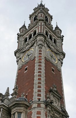 Visite de la ville de Lille - Vue sur le beffroi