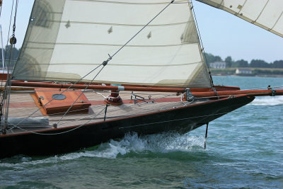 64 Pen Duick  Eric Tabarly pendant la Semaine du Golfe 2007  Journe du jeudi 17 mai