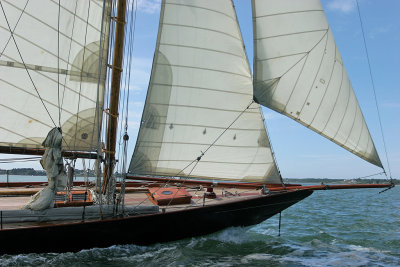 28 Pen Duick  Eric Tabarly pendant la Semaine du Golfe 2007  Journe du jeudi 17 mai