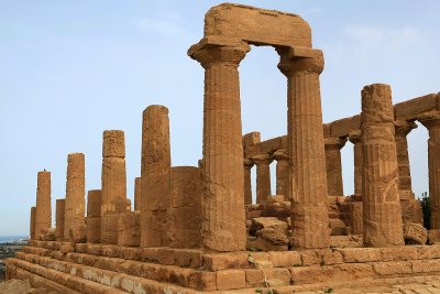 La vallée des temple à Aggrigente