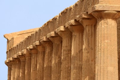 La vallée des temple à Aggrigente