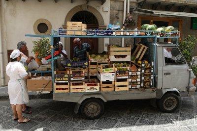 Sur l'le de Lipari