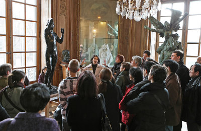 Visite du muse Auguste Rodin