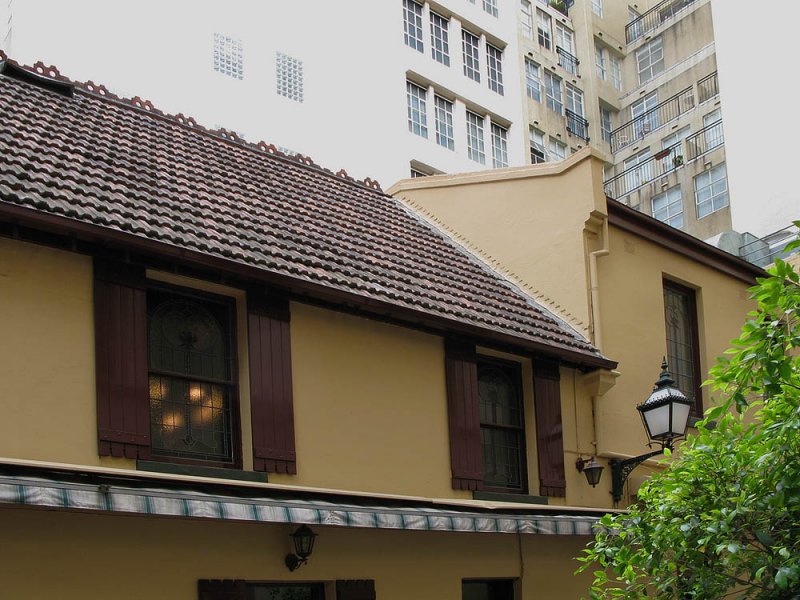 The haunted balcony (now enclosed)