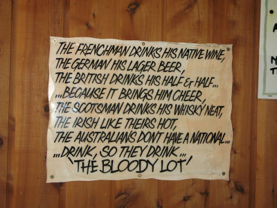 Ettamogah Pub typical sign