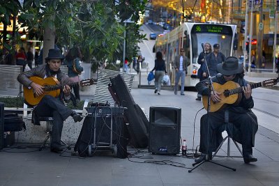 Bourke Street Buskers