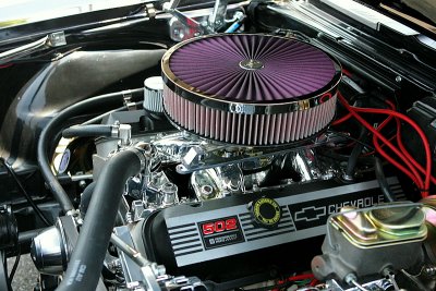 Chevy 502 Crate V-8 in a '68 Chevrolet Camaro SS